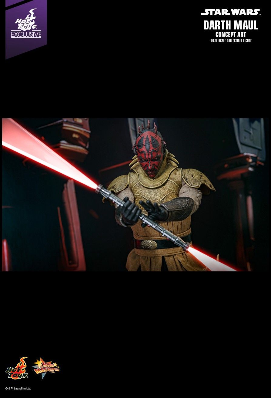Hot Toys - MMS778B - Star Wars: Episode I The Phantom Menace - Darth Maul (Concept Art) [Japan Edition] - 1/6 Scale Collectible Figure