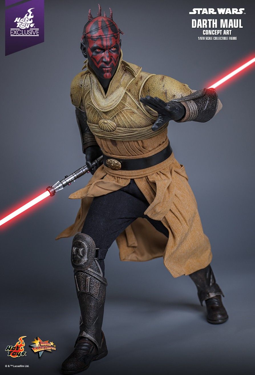 Hot Toys - MMS778B - Star Wars: Episode I The Phantom Menace - Darth Maul (Concept Art) [Japan Edition] - 1/6 Scale Collectible Figure