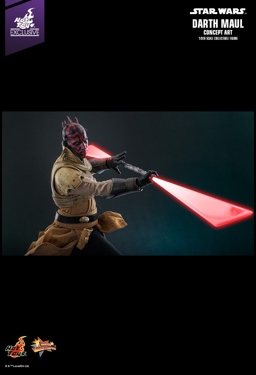 Hot Toys - MMS778B - Star Wars: Episode I The Phantom Menace - Darth Maul (Concept Art) [Japan Edition] - 1/6 Scale Collectible Figure