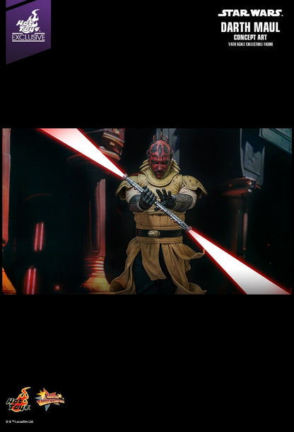 Hot Toys - MMS778B - Star Wars: Episode I The Phantom Menace - Darth Maul (Concept Art) [Japan Edition] - 1/6 Scale Collectible Figure