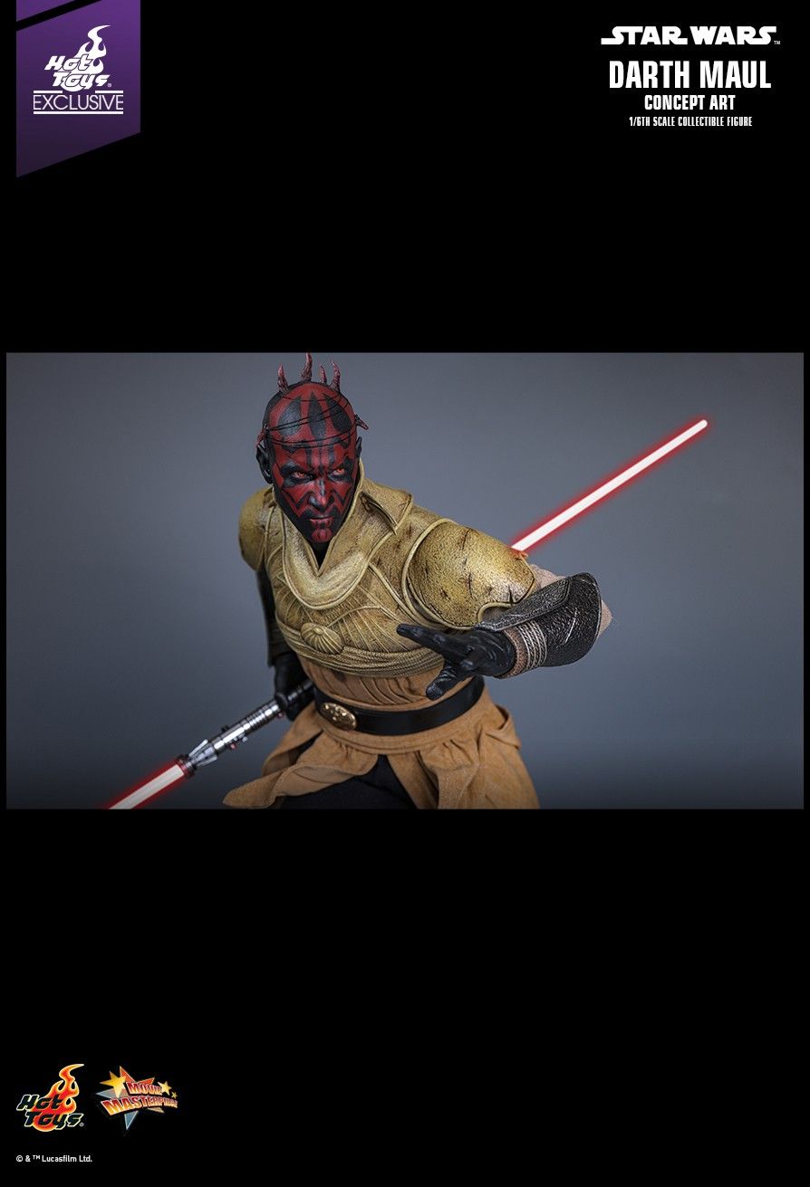 Hot Toys - MMS778B - Star Wars: Episode I The Phantom Menace - Darth Maul (Concept Art) [Japan Edition] - 1/6 Scale Collectible Figure