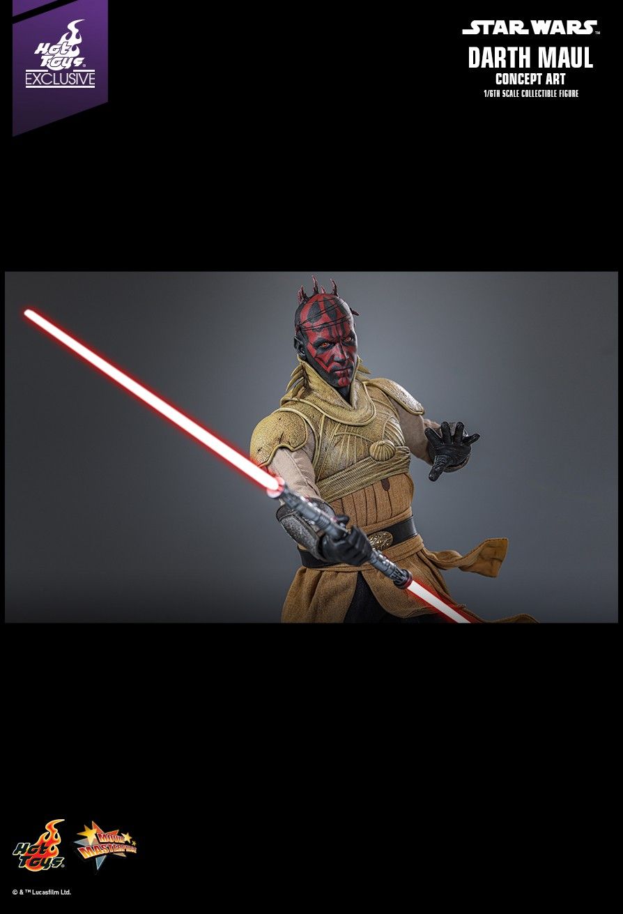 Hot Toys - MMS778B - Star Wars: Episode I The Phantom Menace - Darth Maul (Concept Art) [Japan Edition] - 1/6 Scale Collectible Figure