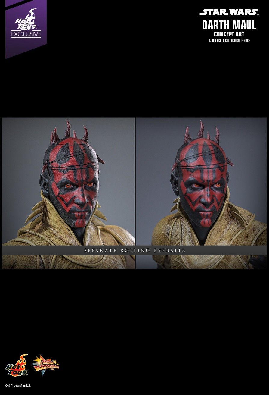 Hot Toys - MMS778B - Star Wars: Episode I The Phantom Menace - Darth Maul (Concept Art) [Japan Edition] - 1/6 Scale Collectible Figure