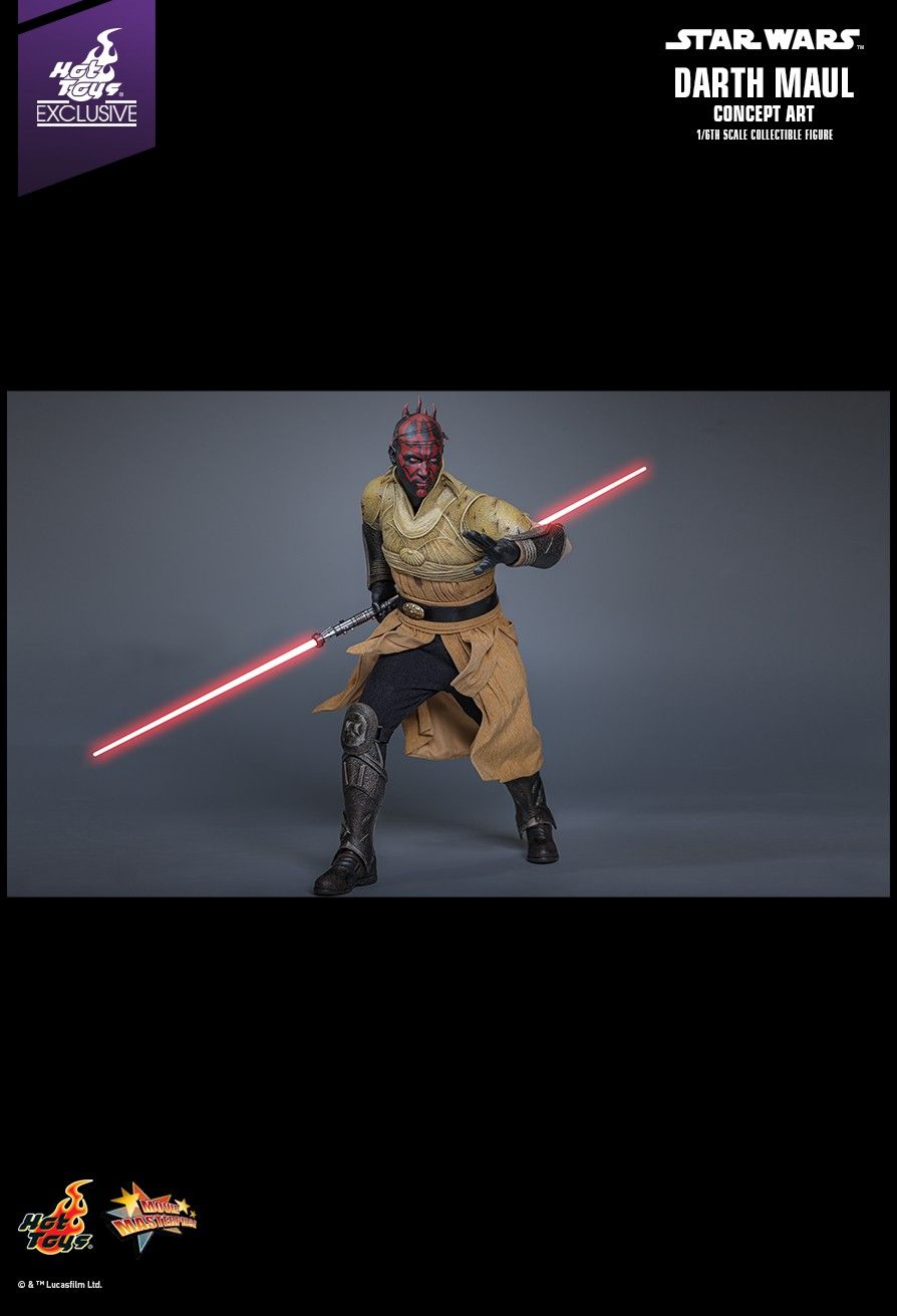 Hot Toys - MMS778B - Star Wars: Episode I The Phantom Menace - Darth Maul (Concept Art) [Japan Edition] - 1/6 Scale Collectible Figure