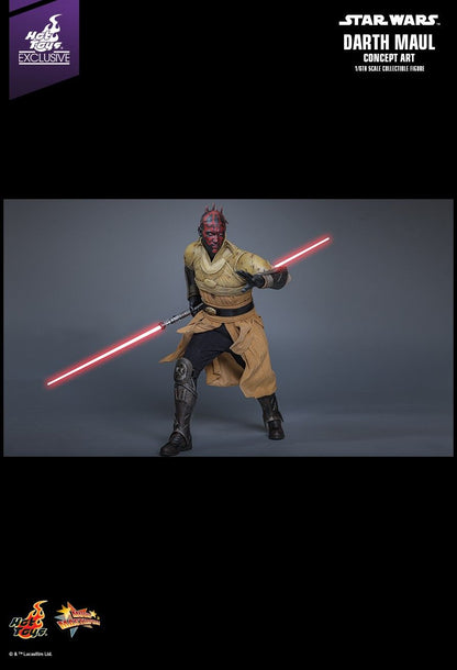 Hot Toys - MMS778B - Star Wars: Episode I The Phantom Menace - Darth Maul (Concept Art) [Japan Edition] - 1/6 Scale Collectible Figure