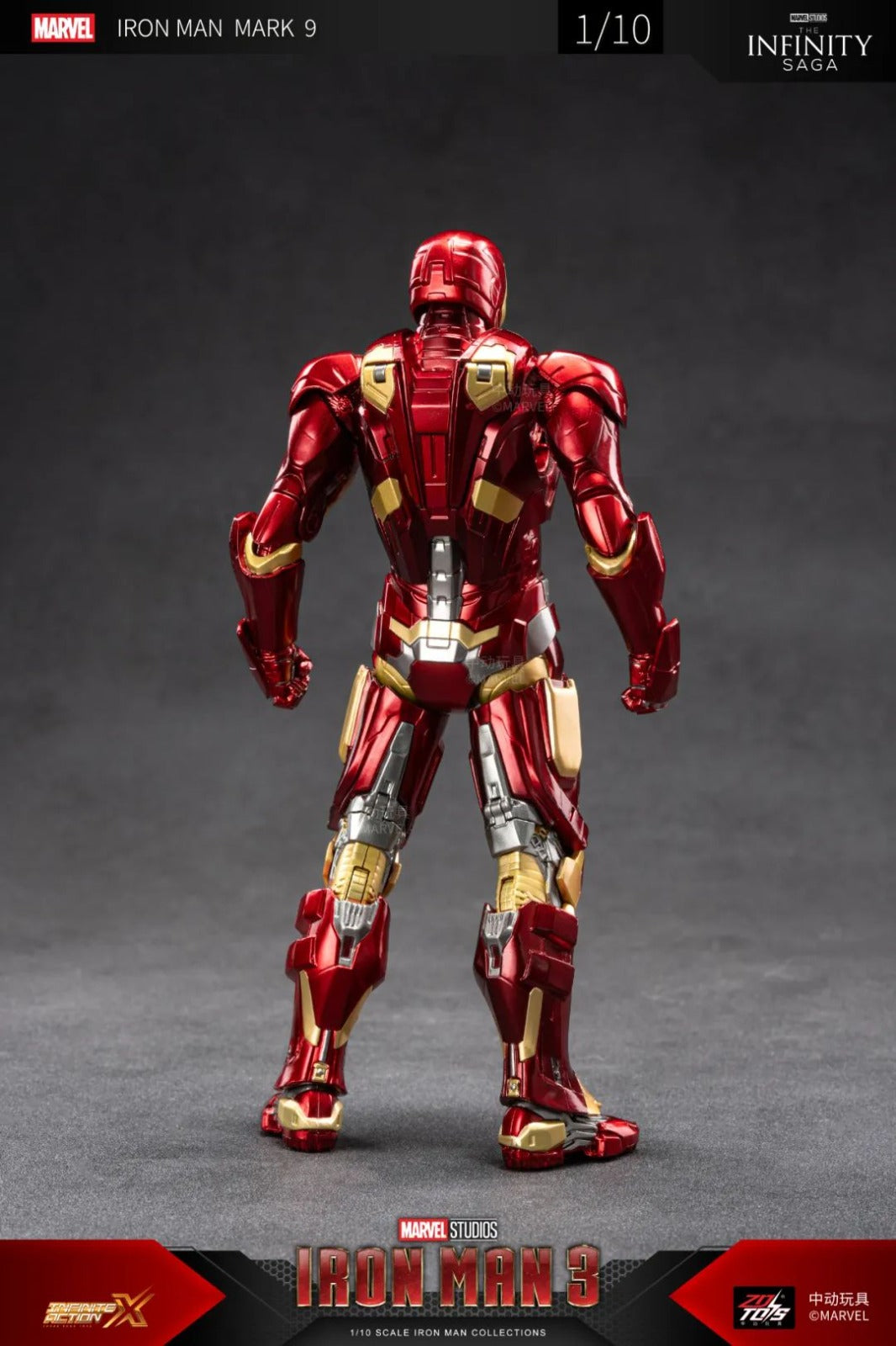 ZD Toys 1906-09 [Iron Man - Mark 9] 1:10 Scale Collectible Figure