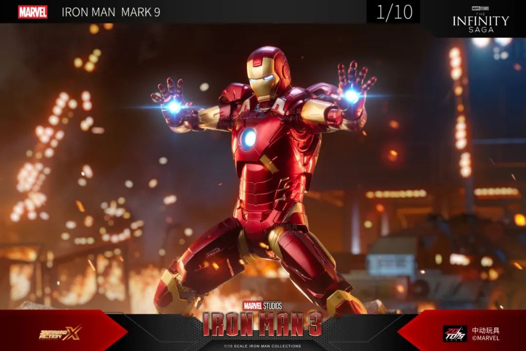 ZD Toys 1906-09 [Iron Man - Mark 9] 1:10 Scale Collectible Figure