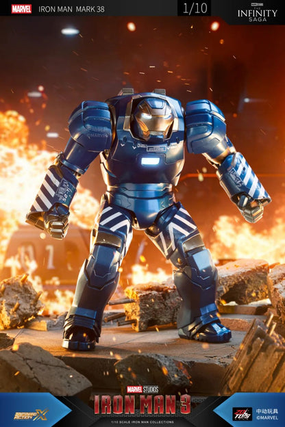ZD Toys 1906-38 [Iron Man - Mark 38] 1:10 Scale Collectible Figure