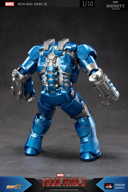 ZD Toys 1906-38 [Iron Man - Mark 38] 1:10 Scale Collectible Figure