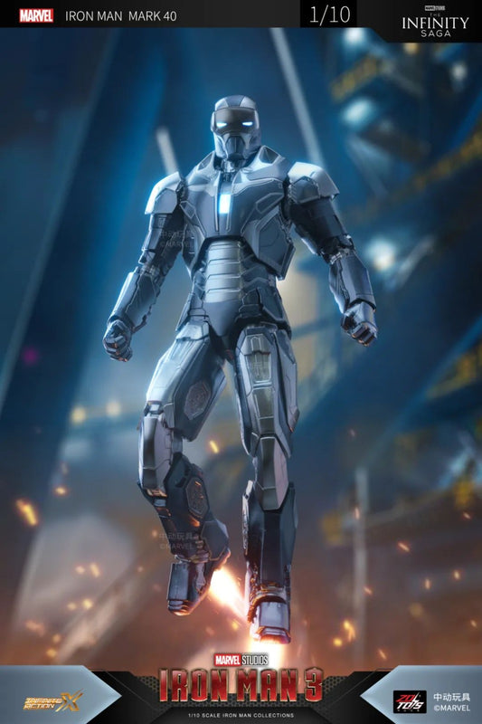 ZD Toys 1906-40 [Iron Man - Mark 40] 1:10 Scale Collectible Figure