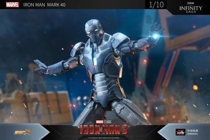 ZD Toys 1906-40 [Iron Man - Mark 40] 1:10 Scale Collectible Figure