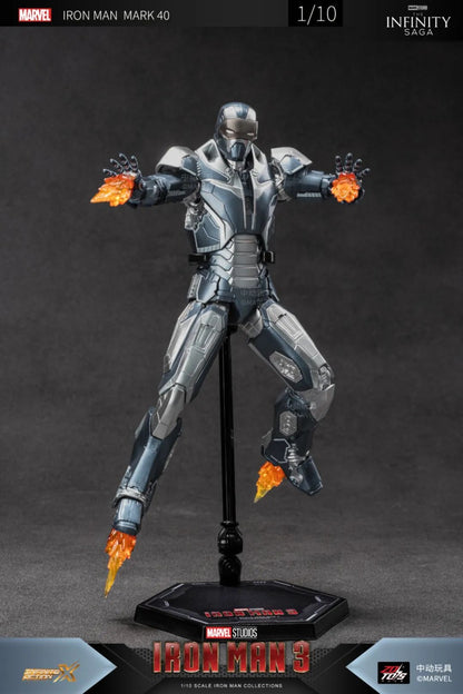 ZD Toys 1906-40 [Iron Man - Mark 40] 1:10 Scale Collectible Figure
