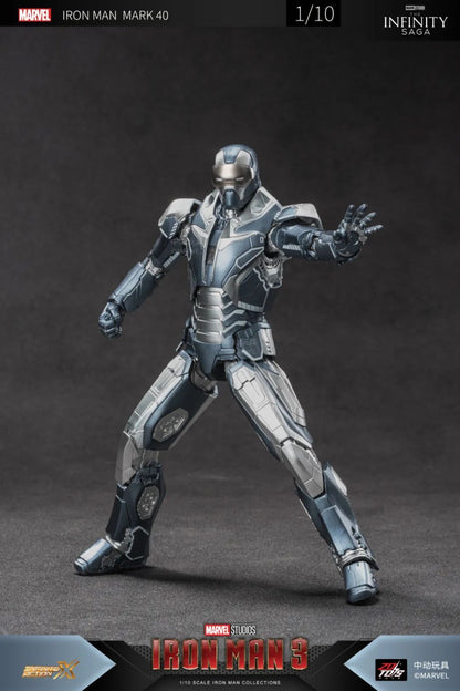 ZD Toys 1906-40 [Iron Man - Mark 40] 1:10 Scale Collectible Figure