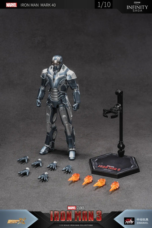ZD Toys 1906-40 [Iron Man - Mark 40] 1:10 Scale Collectible Figure