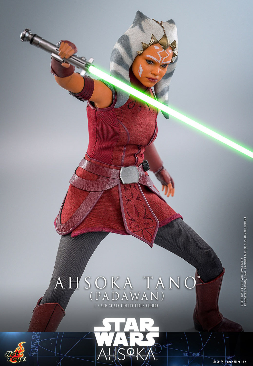 Hot Toys TMS123 Star Wars [Ahsoka Tano Padawan] 1/6 Scale Collectible Figure
