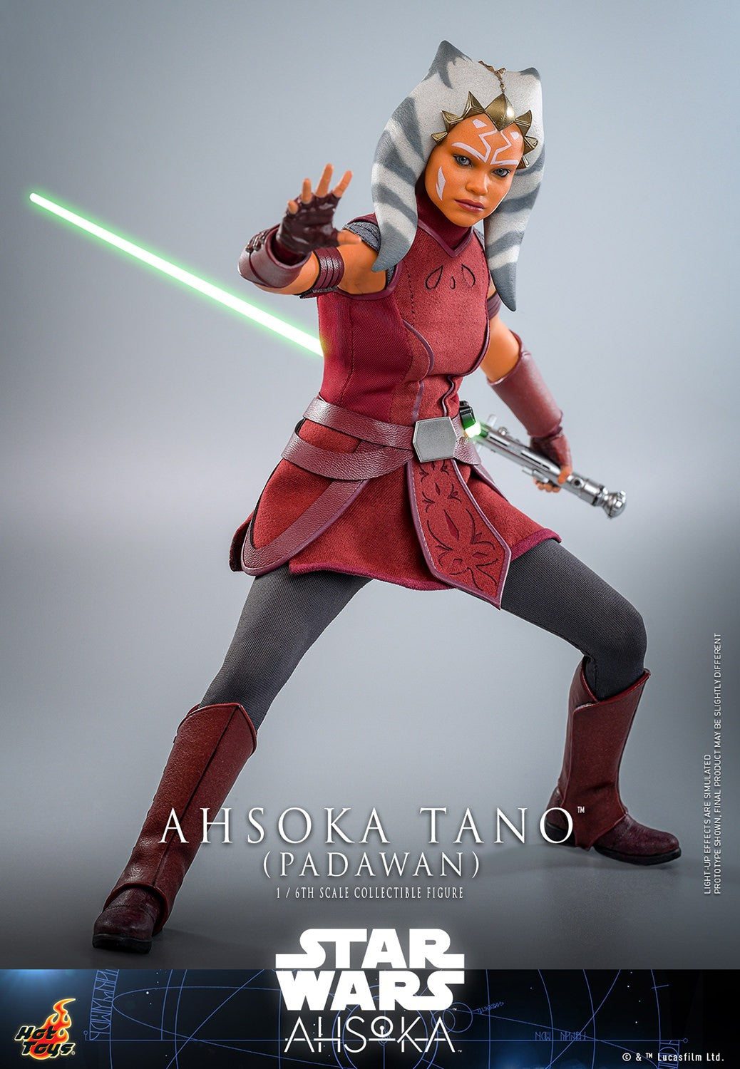 Hot Toys TMS123 Star Wars [Ahsoka Tano Padawan] 1/6 Scale Collectible Figure