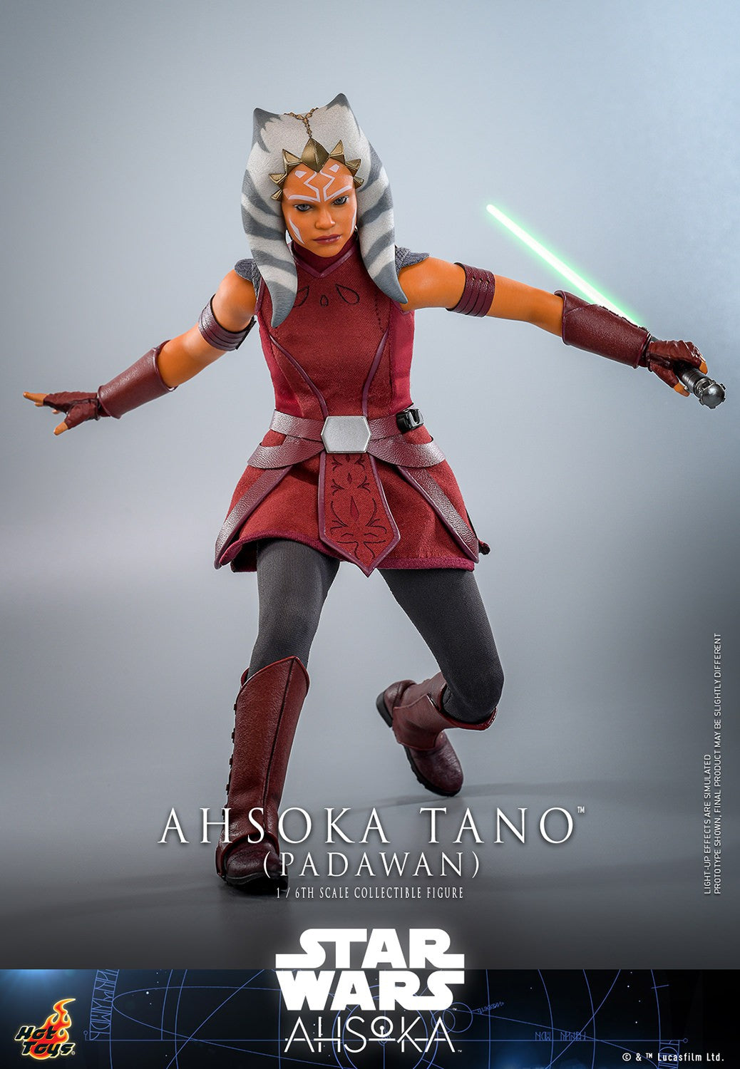 Hot Toys TMS123 Star Wars [Ahsoka Tano Padawan] 1/6 Scale Collectible Figure