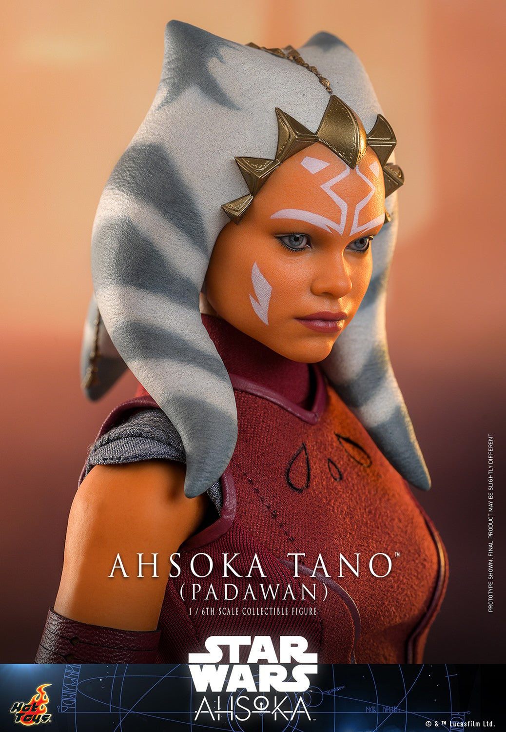 Hot Toys TMS123 Star Wars [Ahsoka Tano Padawan] 1/6 Scale Collectible Figure