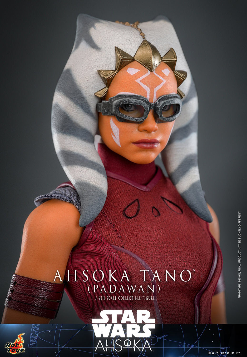 Hot Toys TMS123 Star Wars [Ahsoka Tano Padawan] 1/6 Scale Collectible Figure