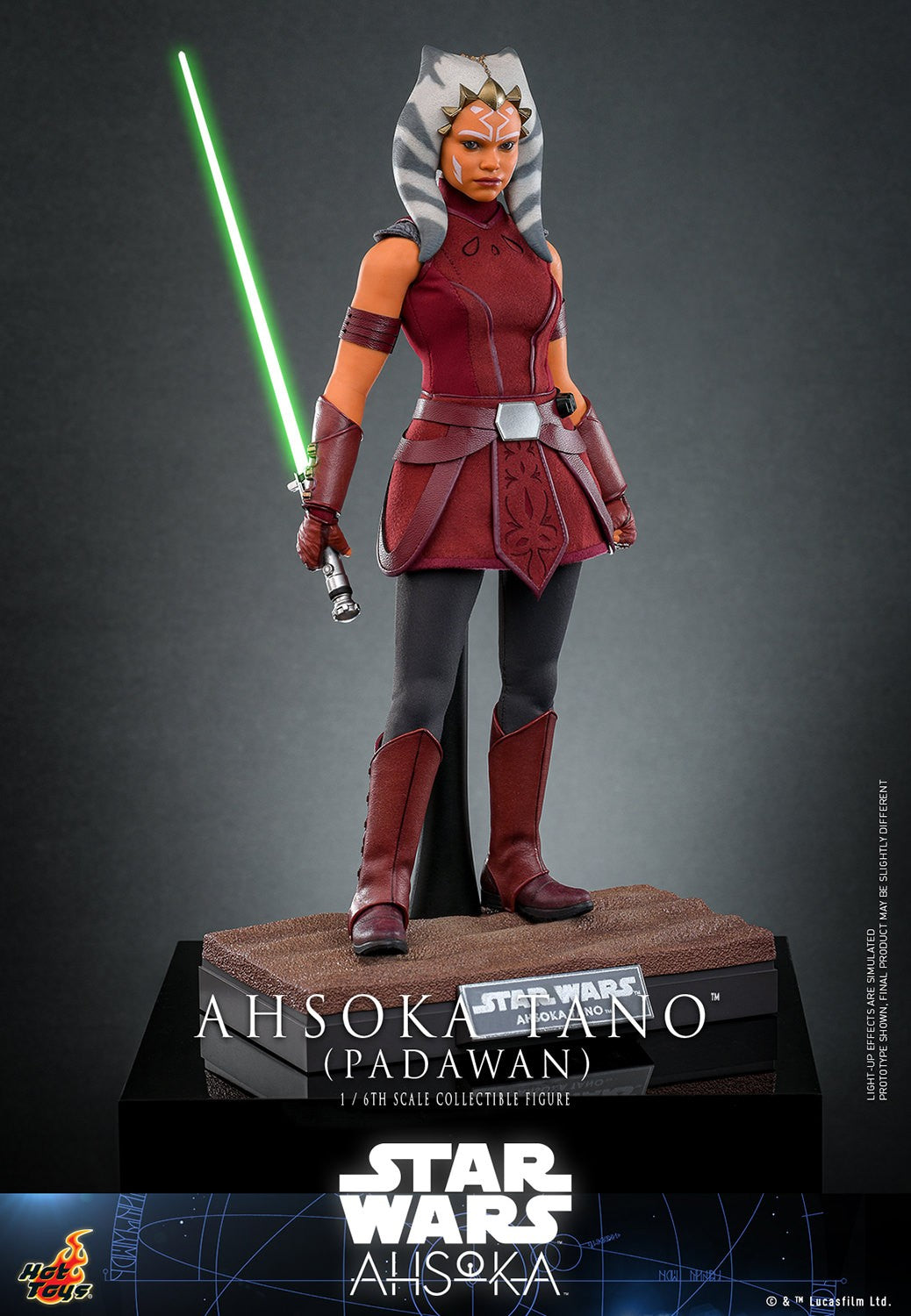 Hot Toys TMS123 Star Wars [Ahsoka Tano Padawan] 1/6 Scale Collectible Figure