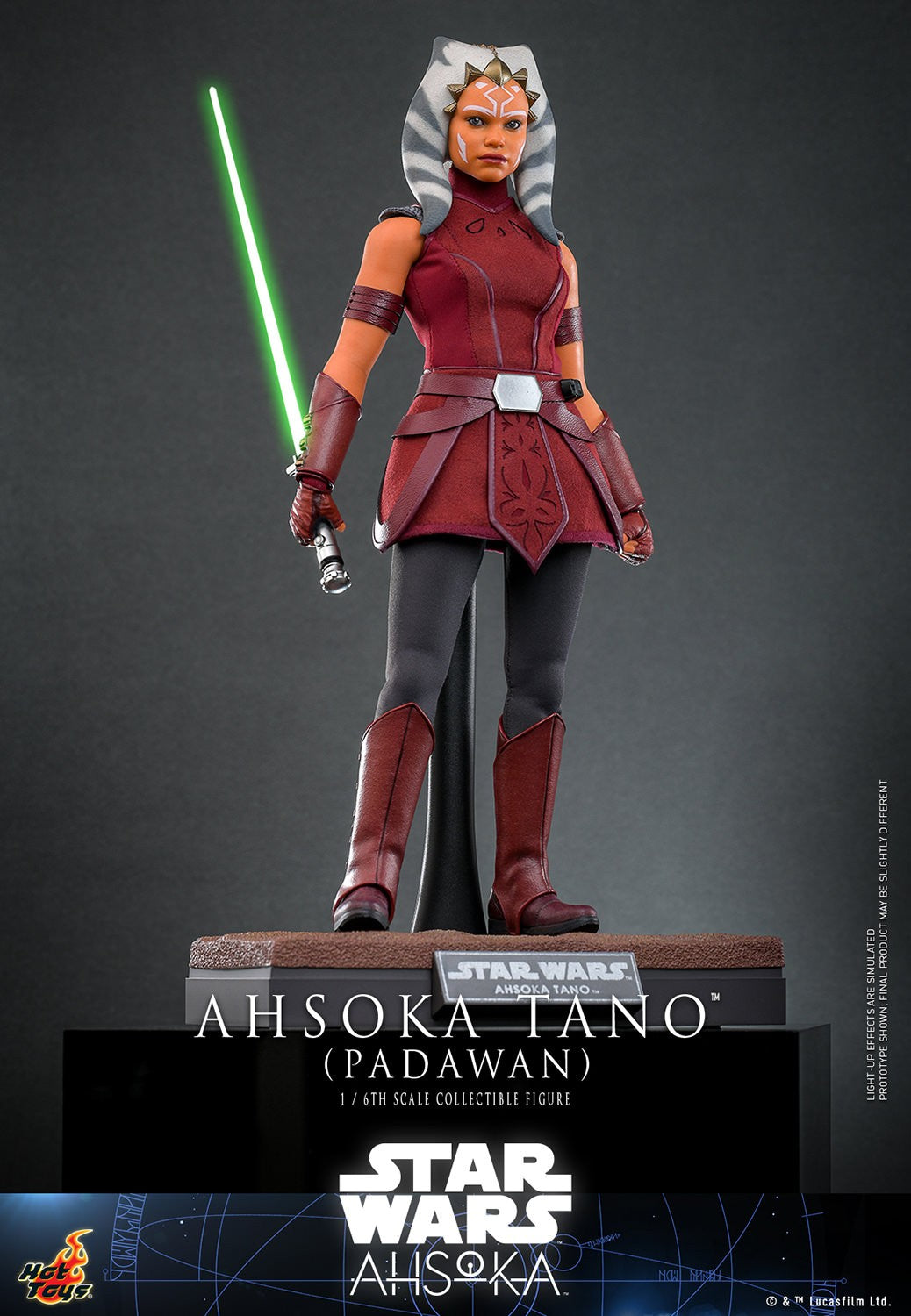 Hot Toys TMS123 Star Wars [Ahsoka Tano Padawan] 1/6 Scale Collectible Figure