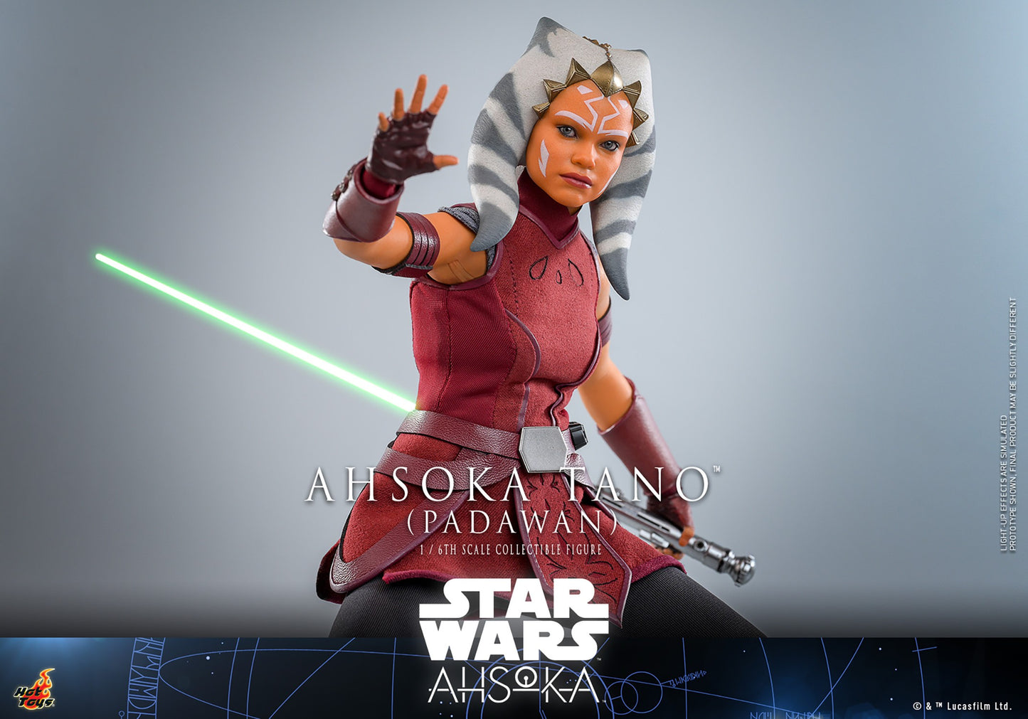 Hot Toys TMS123 Star Wars [Ahsoka Tano Padawan] 1/6 Scale Collectible Figure