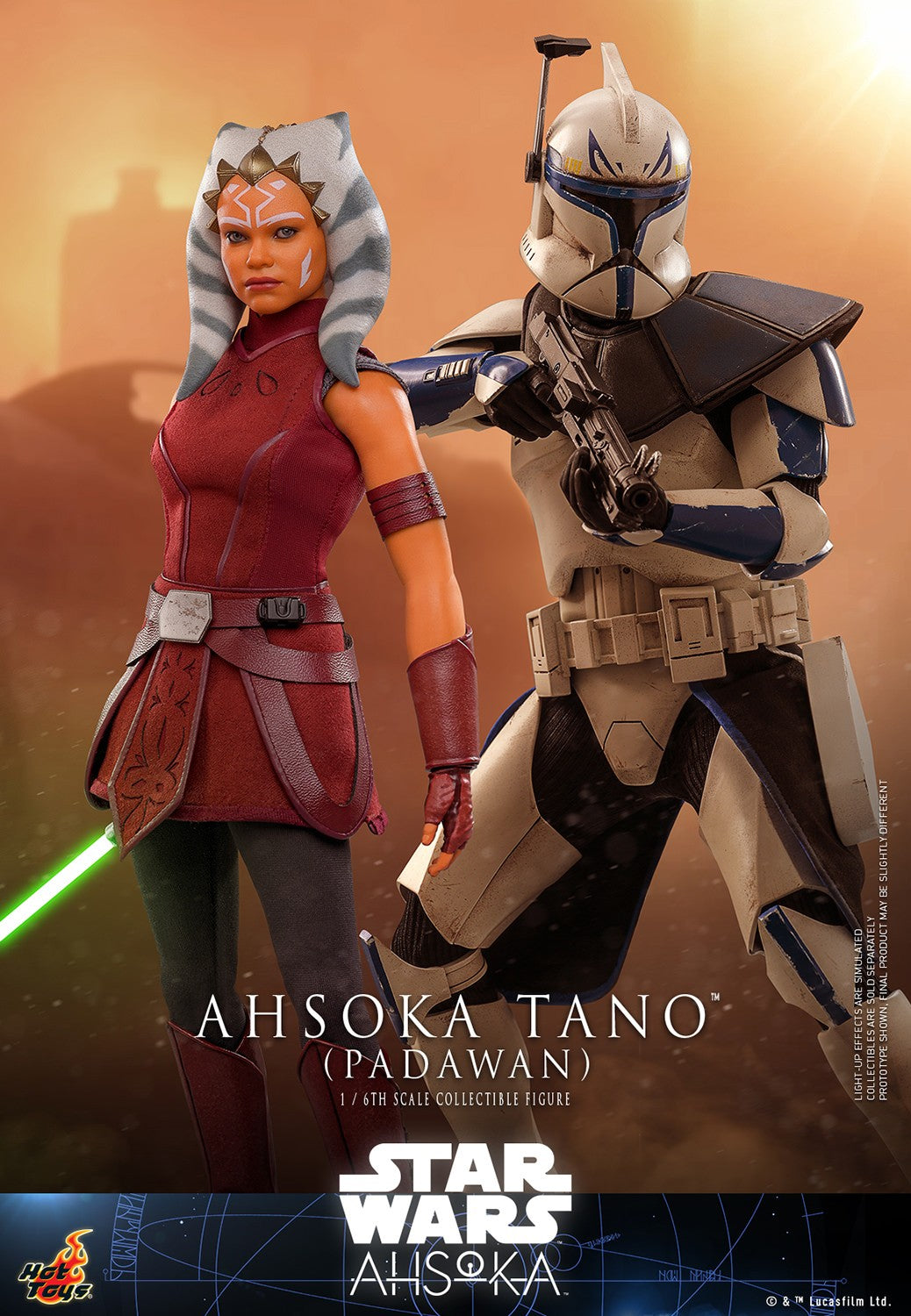 Hot Toys TMS123 Star Wars [Ahsoka Tano Padawan] 1/6 Scale Collectible Figure