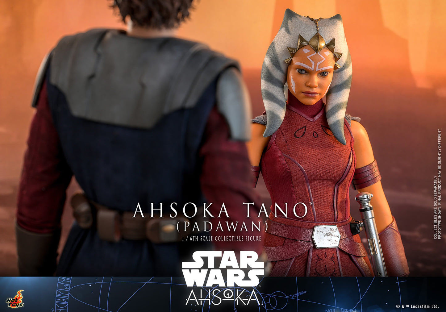 Hot Toys TMS123 Star Wars [Ahsoka Tano Padawan] 1/6 Scale Collectible Figure