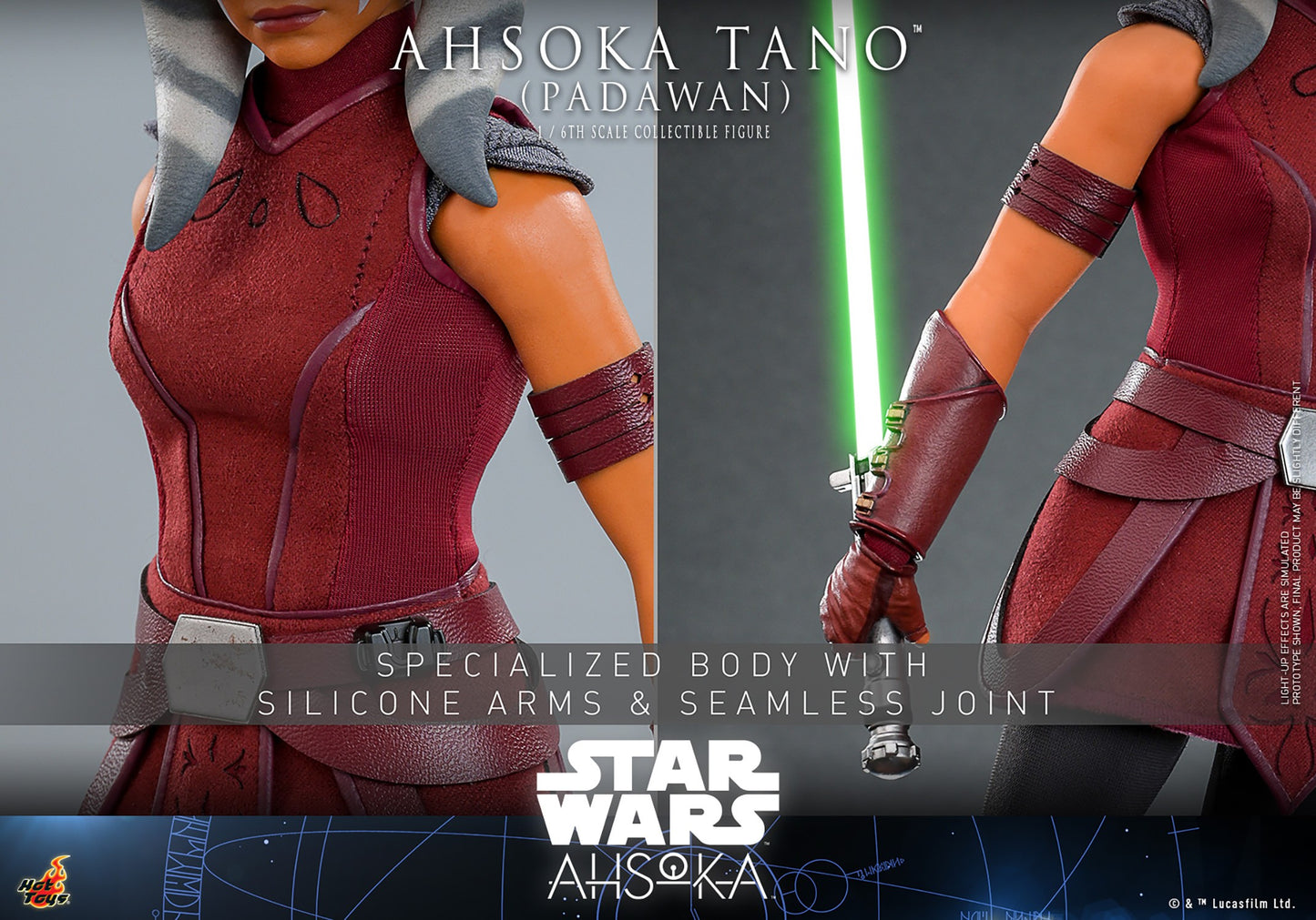 Hot Toys TMS123 Star Wars [Ahsoka Tano Padawan] 1/6 Scale Collectible Figure