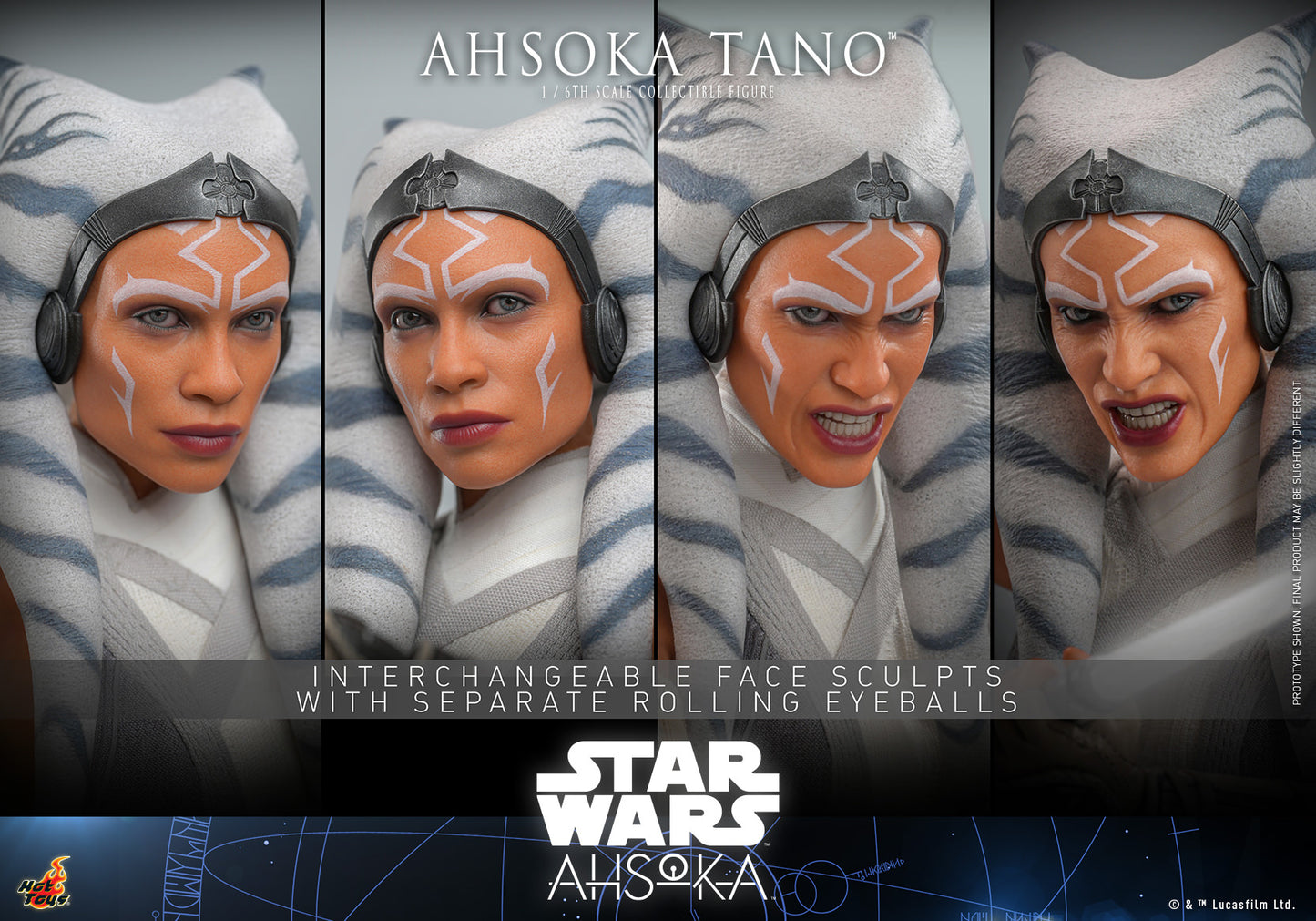 Hot Toys Star Wars TMS118 [Ahsoka Ahsoka Tano] 1/6 Scale Collectible Figure