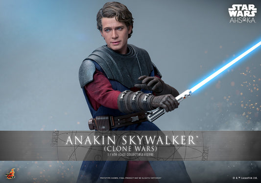 Hot Toys TMS129 Star Wars [Ahsoka Anakin Skywalker Clone Wars] 1/6 Scale Collectible Figure