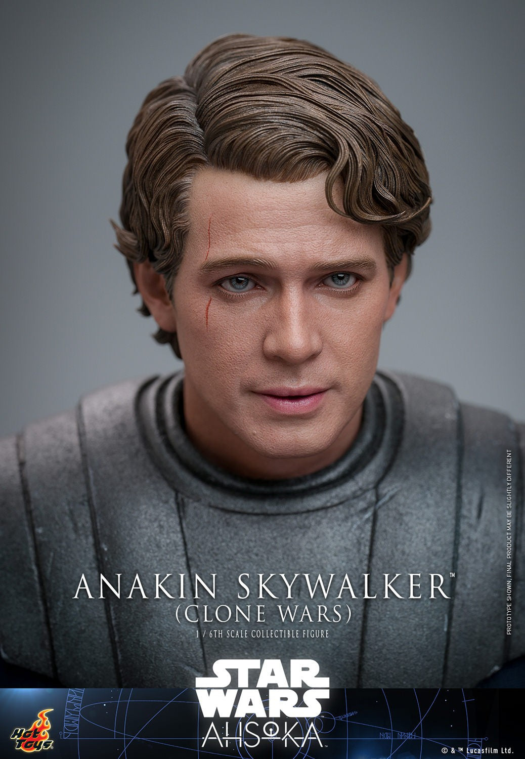 Hot Toys TMS129 Star Wars [Ahsoka Anakin Skywalker Clone Wars] 1/6 Scale Collectible Figure