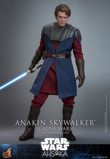 Hot Toys TMS129 Star Wars [Ahsoka Anakin Skywalker Clone Wars] 1/6 Scale Collectible Figure
