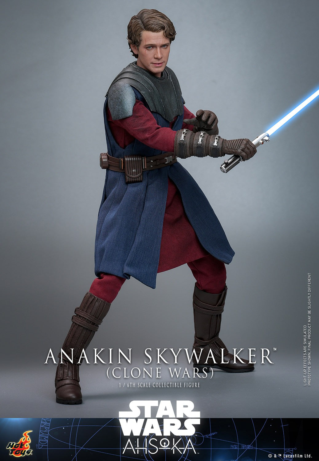 Hot Toys TMS129 Star Wars [Ahsoka Anakin Skywalker Clone Wars] 1/6 Scale Collectible Figure