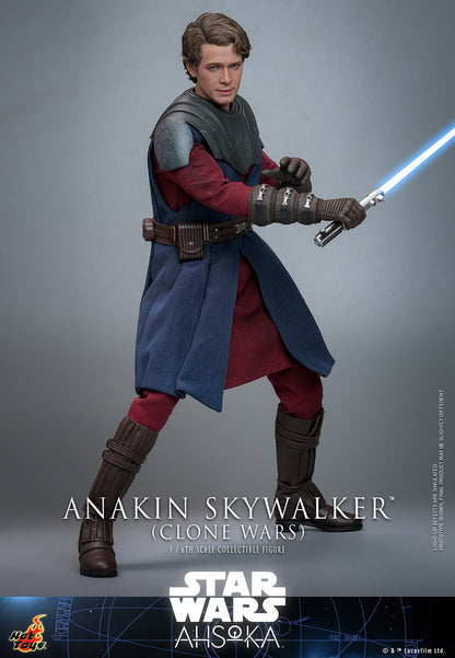 Hot Toys TMS129 Star Wars [Ahsoka Anakin Skywalker Clone Wars] 1/6 Scale Collectible Figure