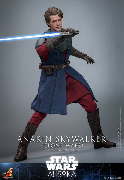 Hot Toys TMS129 Star Wars [Ahsoka Anakin Skywalker Clone Wars] 1/6 Scale Collectible Figure