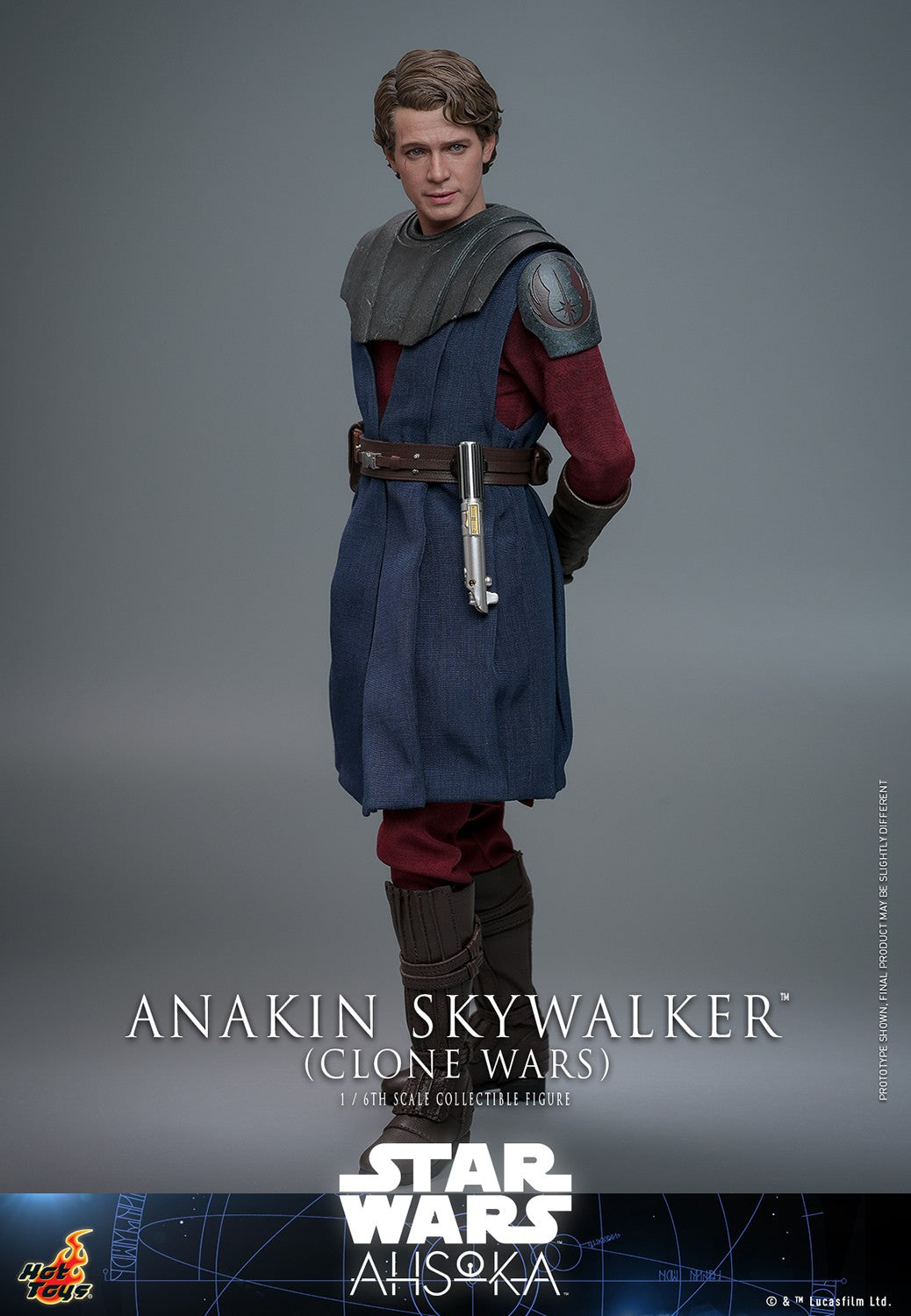 Hot Toys TMS129 Star Wars [Ahsoka Anakin Skywalker Clone Wars] 1/6 Scale Collectible Figure
