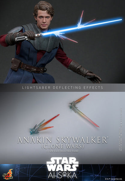 Hot Toys TMS129 Star Wars [Ahsoka Anakin Skywalker Clone Wars] 1/6 Scale Collectible Figure