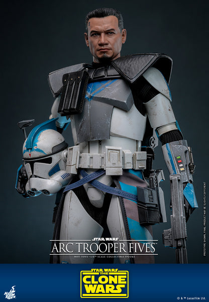 Hot Toys TMS132 Star Wars The Clone Wars [Arc Trooper Fives] 1/6 Scale Collectible Figure