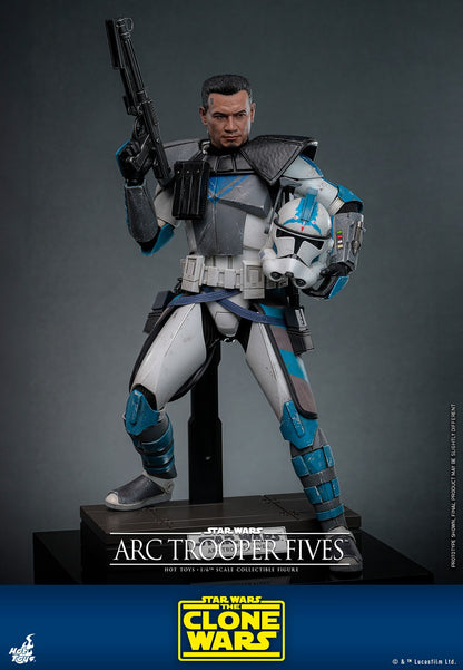 Hot Toys TMS132 Star Wars The Clone Wars [Arc Trooper Fives] 1/6 Scale Collectible Figure