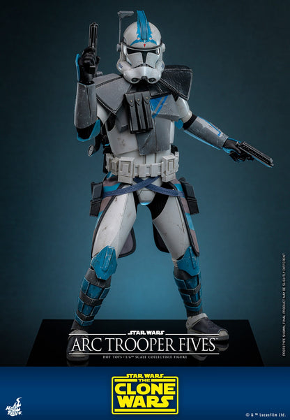 Hot Toys TMS132 Star Wars The Clone Wars [Arc Trooper Fives] 1/6 Scale Collectible Figure