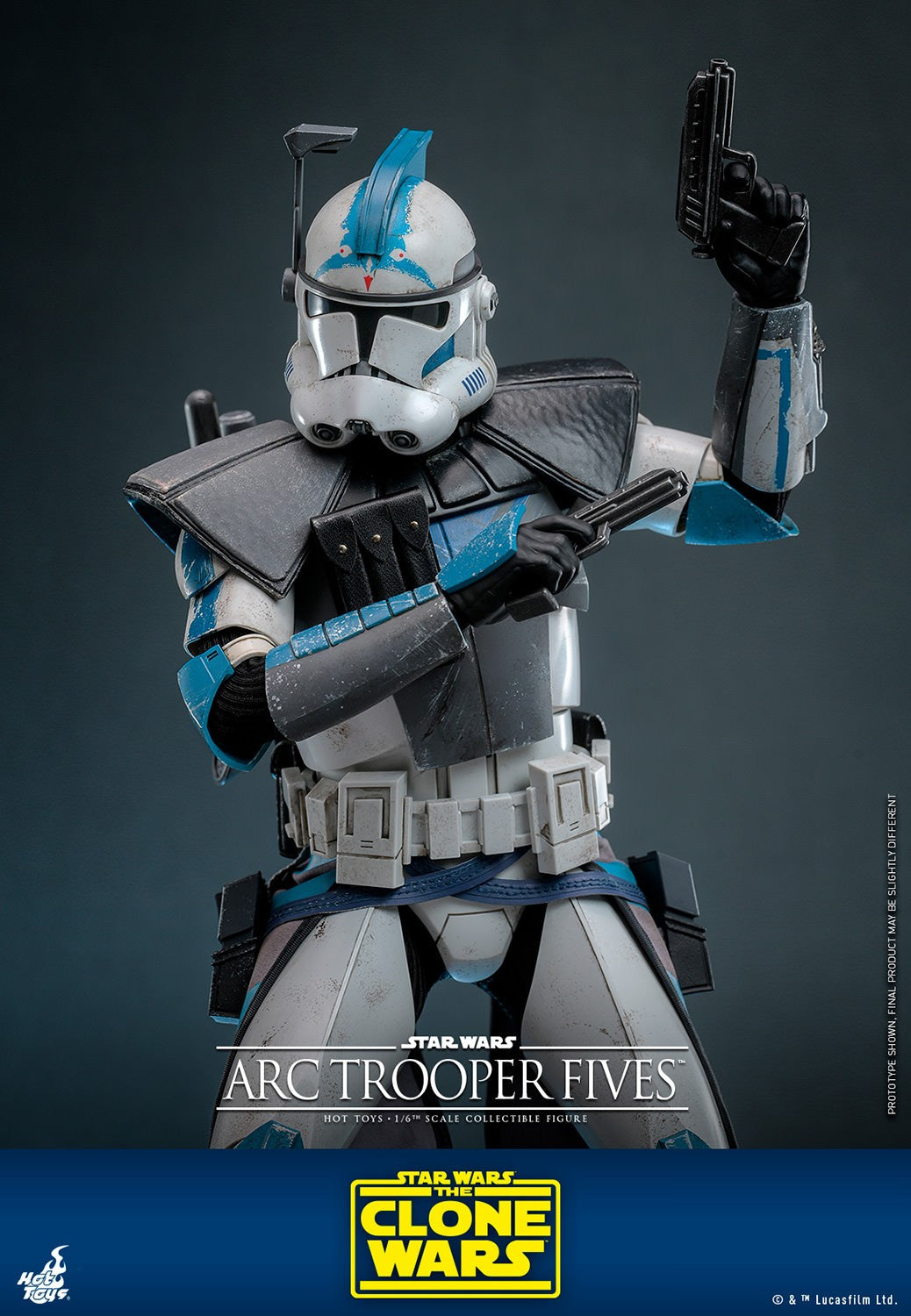 Hot Toys TMS132 Star Wars The Clone Wars [Arc Trooper Fives] 1/6 Scale Collectible Figure