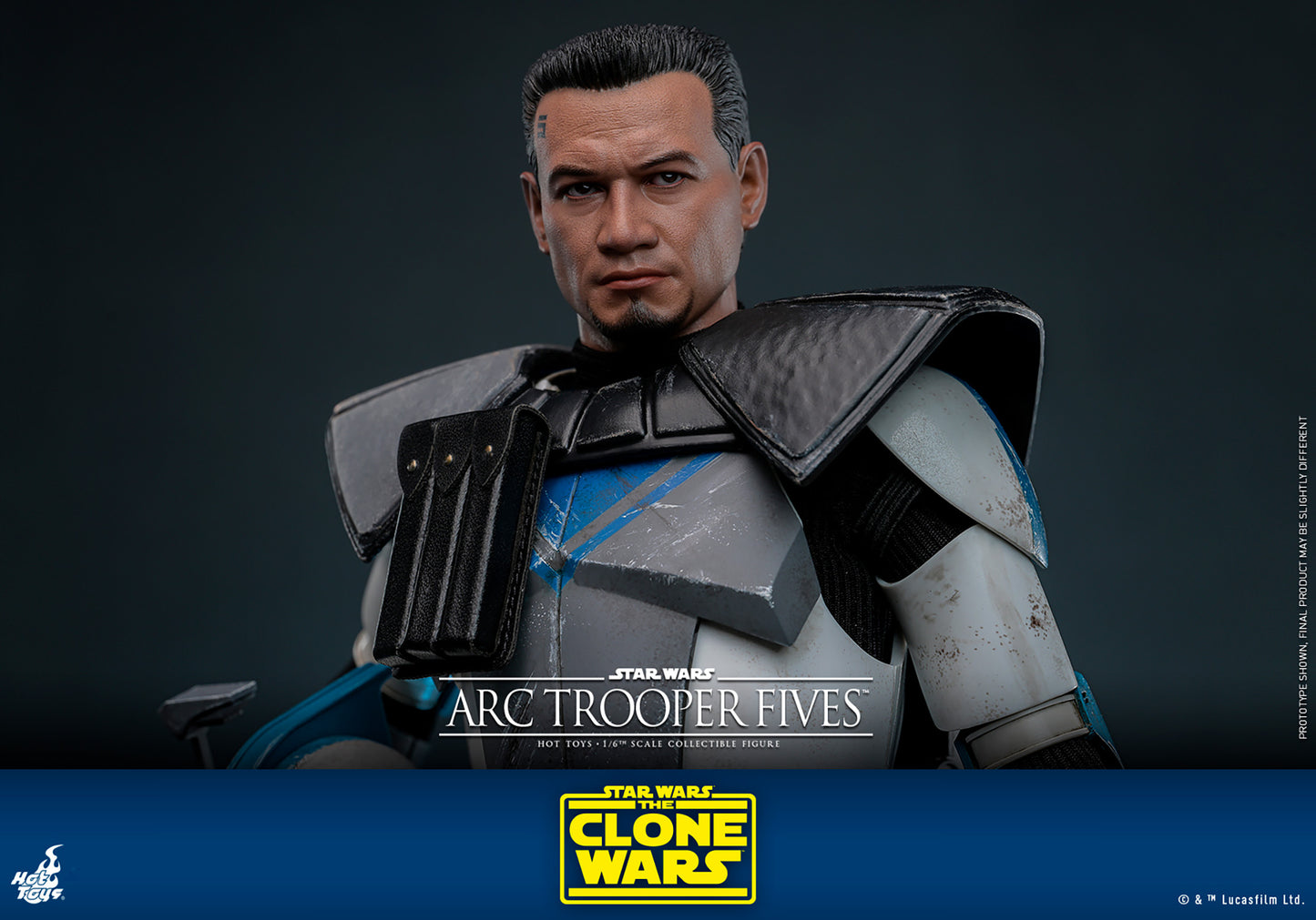 Hot Toys TMS132 Star Wars The Clone Wars [Arc Trooper Fives] 1/6 Scale Collectible Figure
