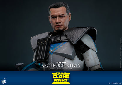 Hot Toys TMS132 Star Wars The Clone Wars [Arc Trooper Fives] 1/6 Scale Collectible Figure