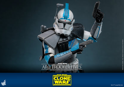 Hot Toys TMS132 Star Wars The Clone Wars [Arc Trooper Fives] 1/6 Scale Collectible Figure