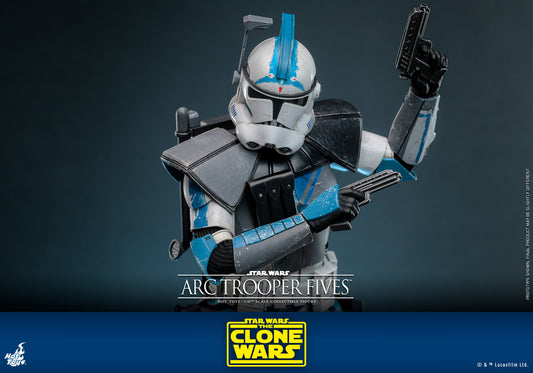 Hot Toys TMS132 Star Wars The Clone Wars [Arc Trooper Fives] 1/6 Scale Collectible Figure