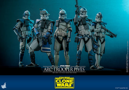 Hot Toys TMS132 Star Wars The Clone Wars [Arc Trooper Fives] 1/6 Scale Collectible Figure