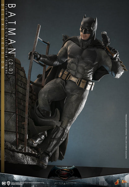 Hot Toys MMS731 Batman v Superman: Dawn of Justice [Batman (2.0)] (Regular Version) 1/6th Scale Collectible Figure