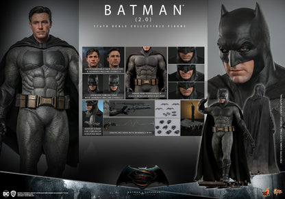 Hot Toys MMS731 Batman v Superman: Dawn of Justice [Batman (2.0)] (Regular Version) 1/6th Scale Collectible Figure