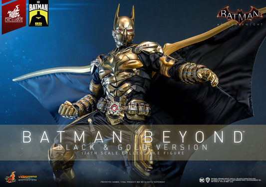 Hot Toys VGM64 Batman Arkham Knight [Batman Beyond] (Black & Gold Version) 1/6th scale Collectible Figure (Exclusive Limited Edition)